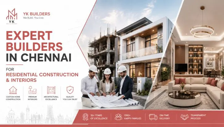 Expert Builders in Chennai for Residential Construction & Interiors 