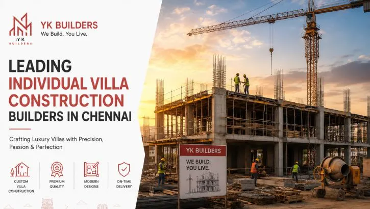 Leading Individual Villa Construction Builders in Chennai